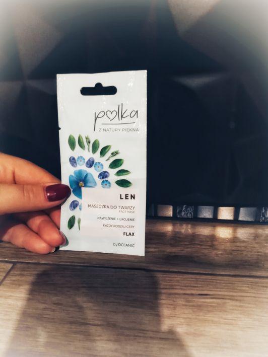 Polka Maseczka do twarzy, Nawilżenie + Ukojenie, Len, Każdy rodzaj cery