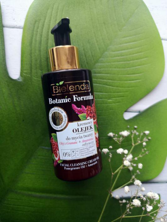 Bielenda Botanic Formula, Olejek do mycia twarzy, Kremowy, Olej z granatu + amarantus