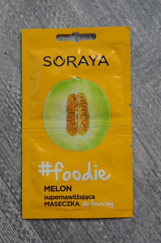 Soraya #foodie, Maseczka do twarzy, Supernawilżająca, Melon