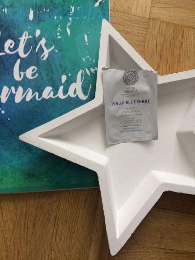 Natura Siberica mleczko do ciała, polar blueberry