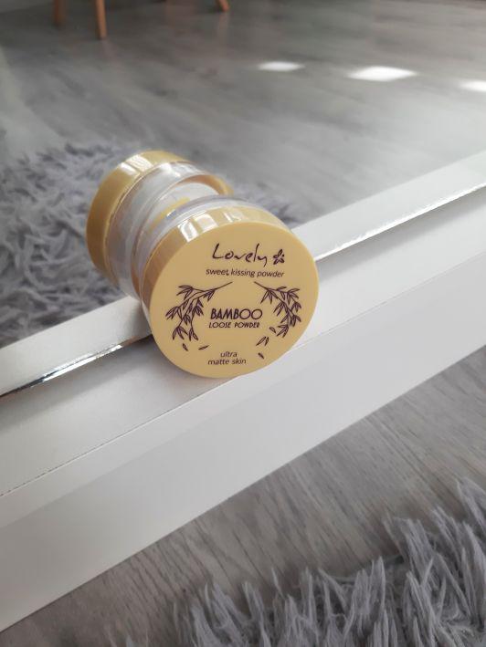 Lovely Puder do twarzy, Bambusowy, Bamboo Loose Powder