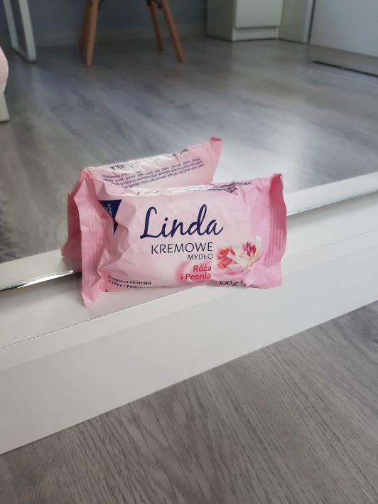 Linda Mydło w kostce, Kremowe, Róża i peonia