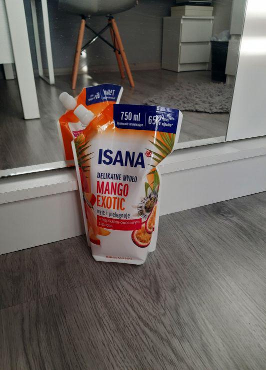 Isana Mydło do rąk w płynie, Mango Exotic