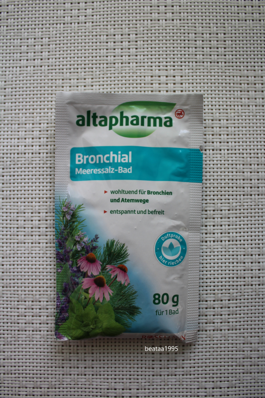 Altapharma Sól do kąpieli, Morska, Rozgrzewająca