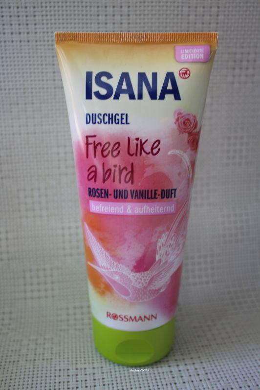 Isana Żel pod prysznic. Free Like a Bird