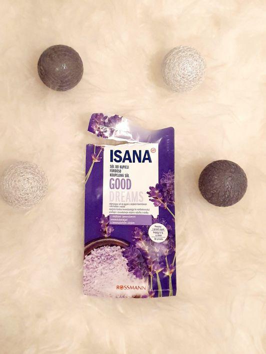 Isana Sól do kąpieli, Good Dreams, Olejek lawendowy i ekstrakt z wanilii