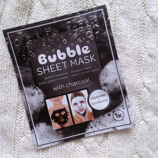 Mascot Europe Bubble Sheet Mask, Maseczka do twarzy, Bąbelkowa, Charcoal