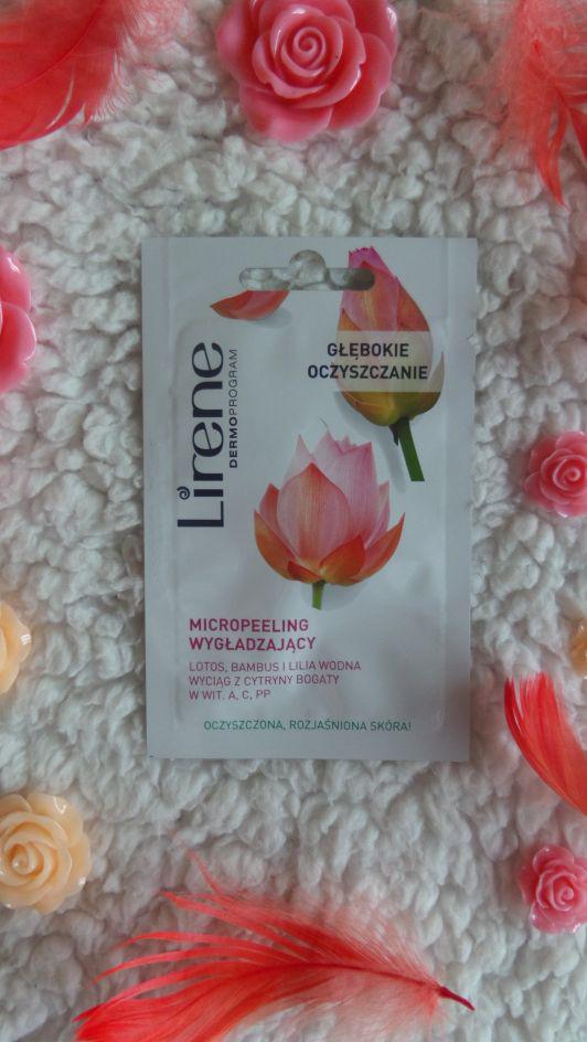 Lirene Micropeeling do twarzy, Głębokie oczyszczanie, Wygładzający, Lotos, bambus i lilia wodna