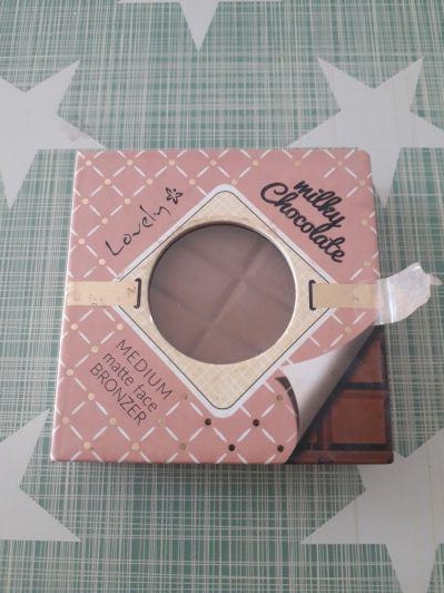 Lovely Milk chocolate, Bronzer do twarzy, Matte face bronzer, Medium