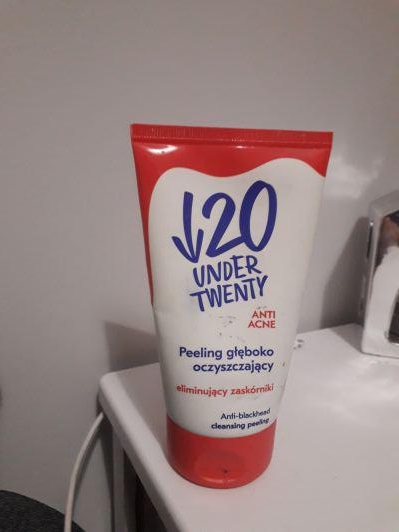 Under Twenty Intense Anti! Acne, Peeling do twarzy 3o, Eliminacja zaskórników
