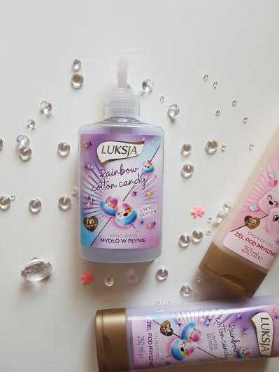 Luksja Mydło w płynie, Rainbow Cotton Candy, Limited Edition