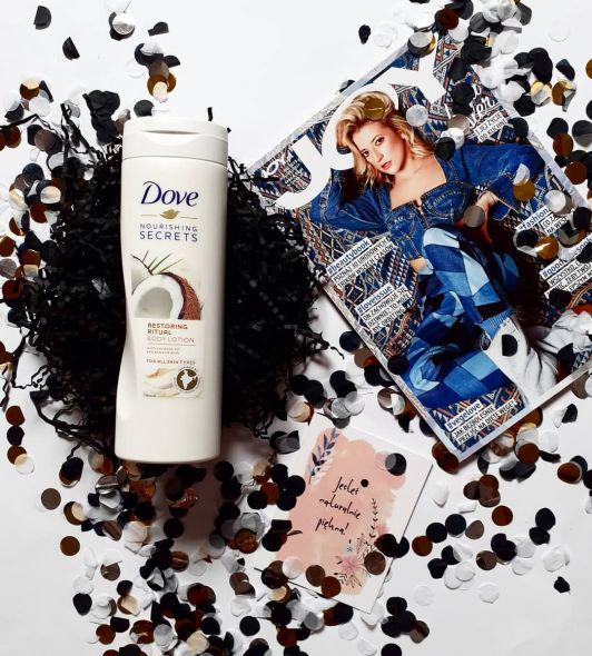 Dove Nourishing Secrets, Balsam do ciała, Restoring Ritual, Olej kokosowy i mleko migdałowe