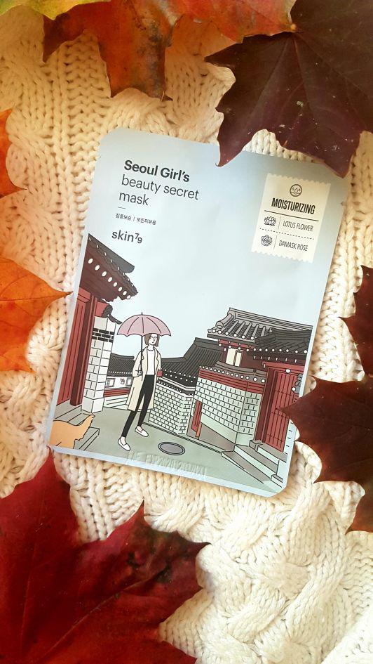 SKIN 79 Maska do twarzy w płacie, Seoul Girl's beauty secret mask, Moisturizing Care