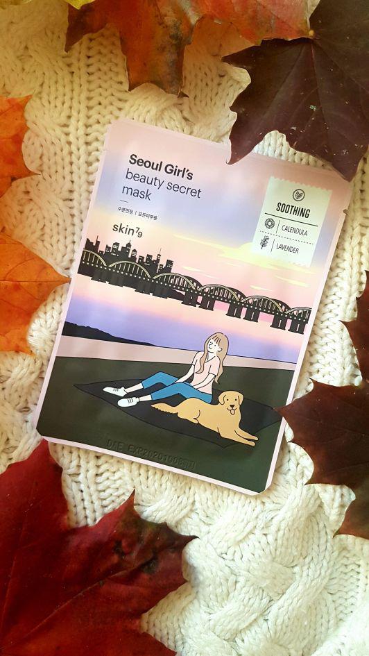 SKIN 79 Maska do twarzy w płacie, Seoul Girl's beauty secret mask, Smoothing Care