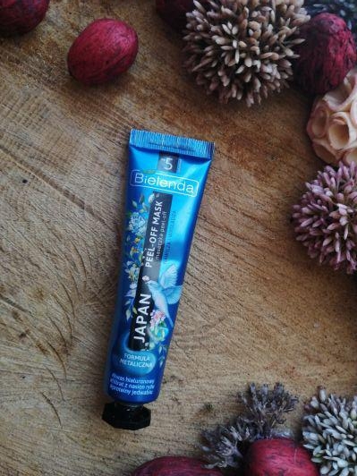 Bielenda Japan Beauty, Maseczka do twarzy, Peel off, Formuła metaliczna, Nawilża i Wygładza