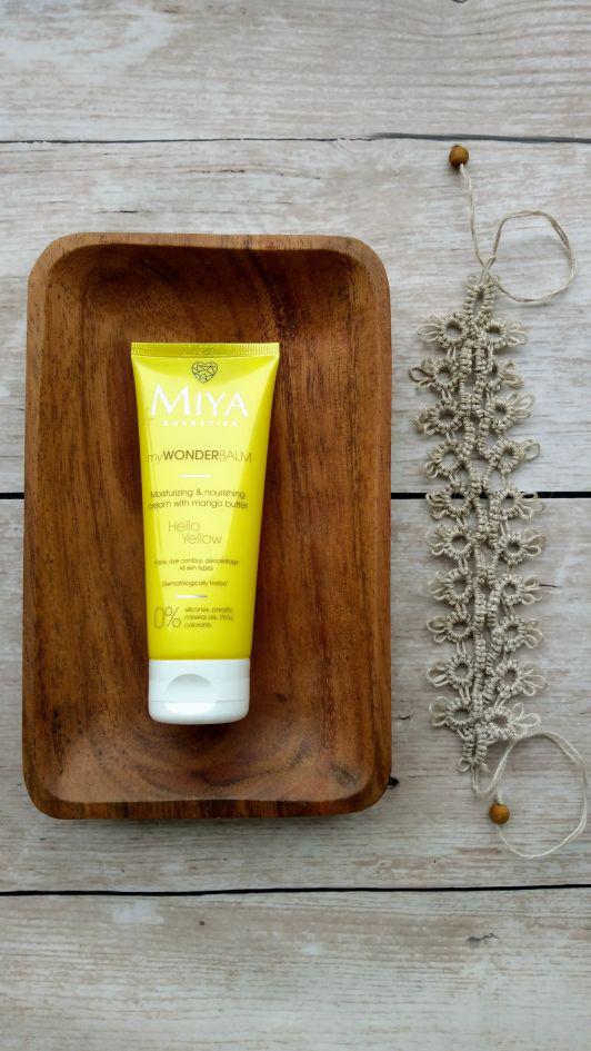 Miya Cosmetics, myWONDERbalm, Hello Yellow krem z mango 