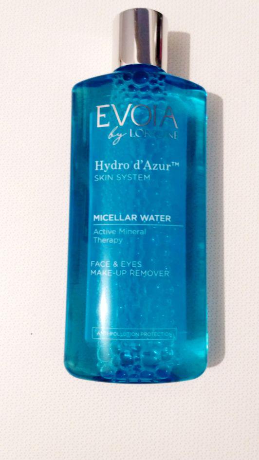 Evoia by Lorigine Hydro d'Azur, Micelar Water, Płyn micelarny do twarzy i oczu, Active Mineral Therapy