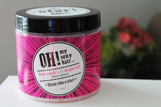OH! my sexy hair Maska do włosów, Argan Oil, Shine Like A Star