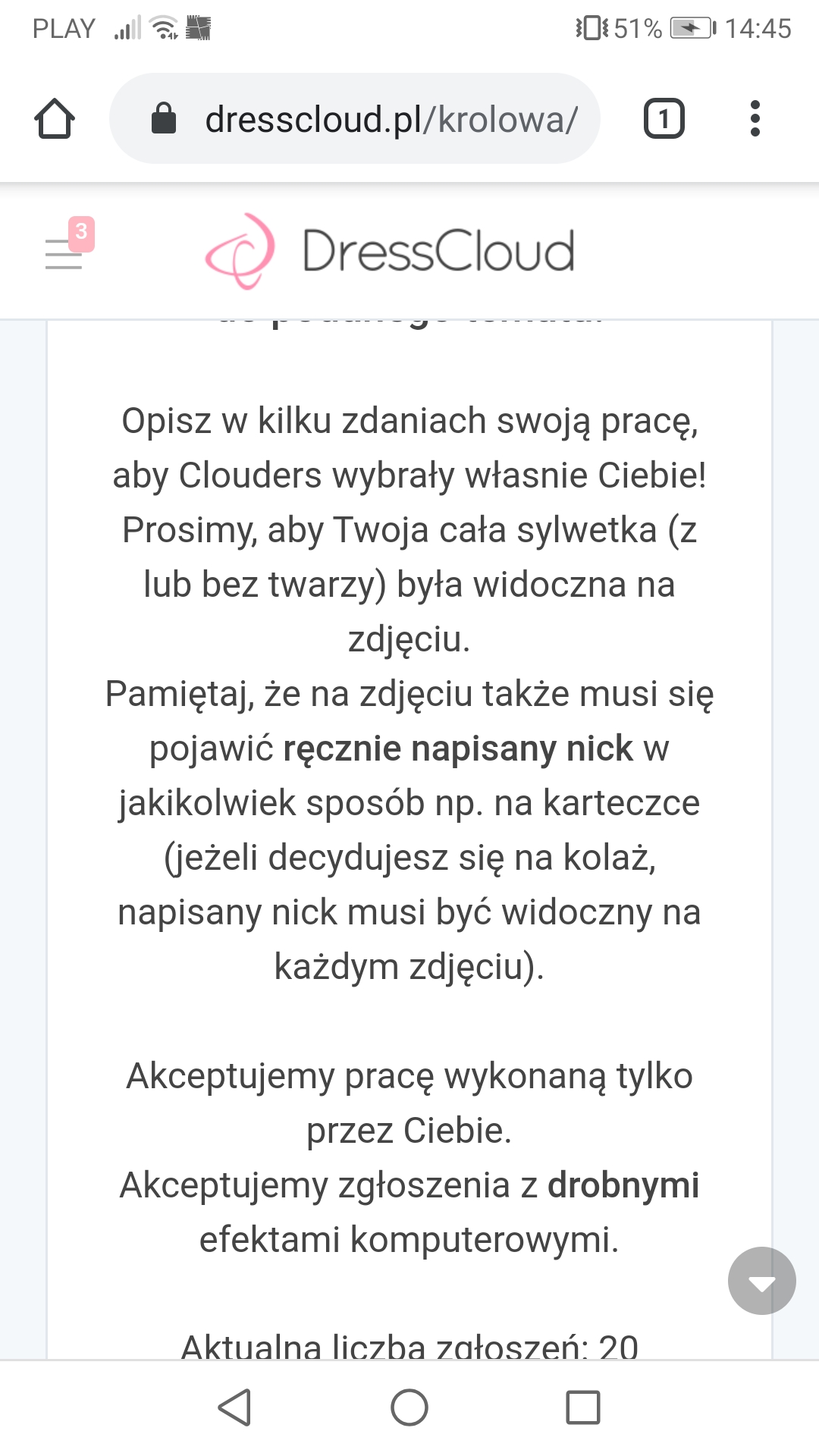 Królowa Dresscloud!