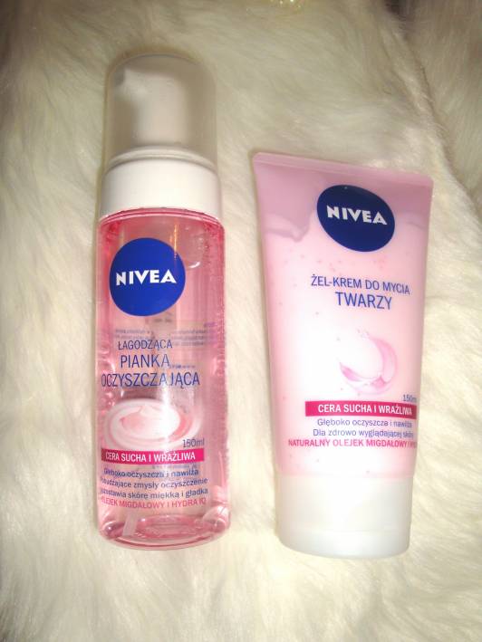 kosmetyki zele pianki do oczyszczania twarzy nivea