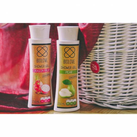 Biolove Żel pod prysznic, Gruszka