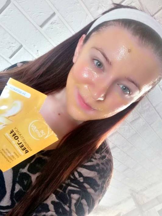 Be Beauty Care, Maseczka do twarzy, peel-off,rozświetlająca