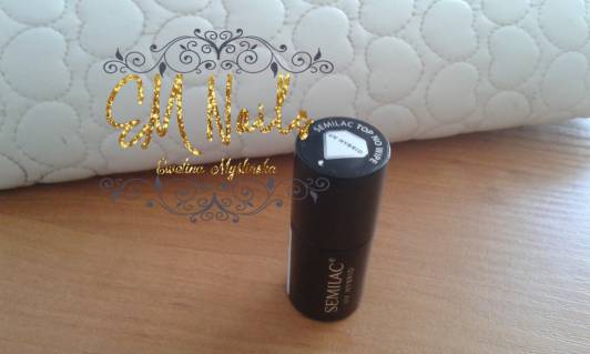 Semilac Top do lakierów hybrydowych, No Wipe