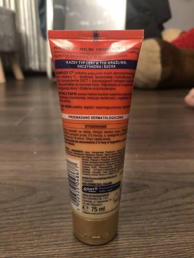 Perfecta Fenomen C TH, Peeling enzymatyczny