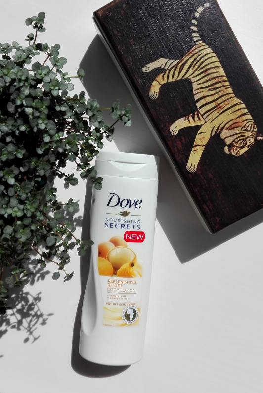 Dove Nourishing Secrets, balsam do ciała, Replenishing Ritual, olej marula i masło mango