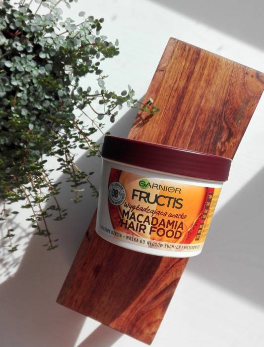 Garnier Fructis, Hair Food, Maska do włosów, Macadamia