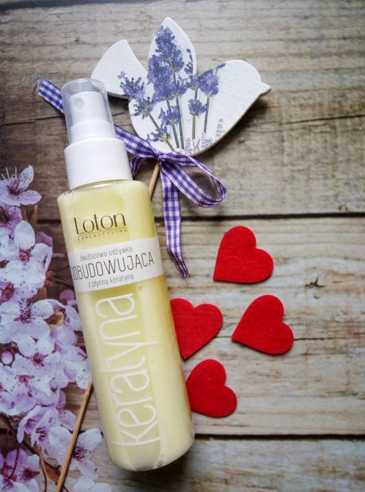 Loton Odżywka do włosów, W sprayu, Odbudowująca z płynną kreatyną