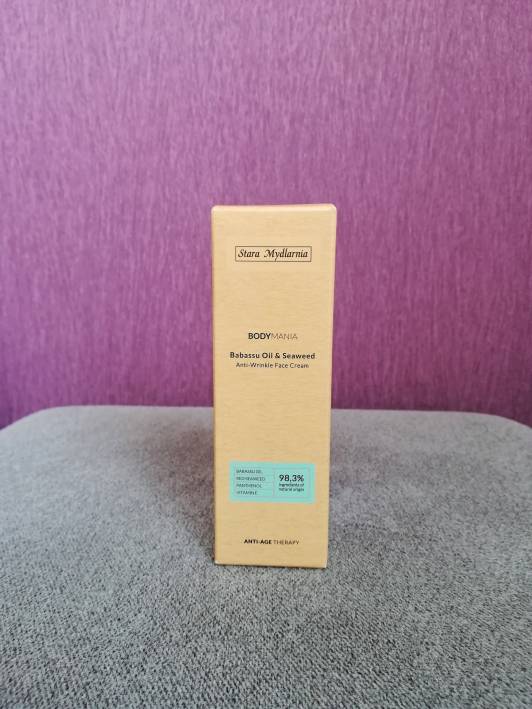 Stara Mydlarnia Bodymania, Babassu Oil & Seaweed krem do twarzy