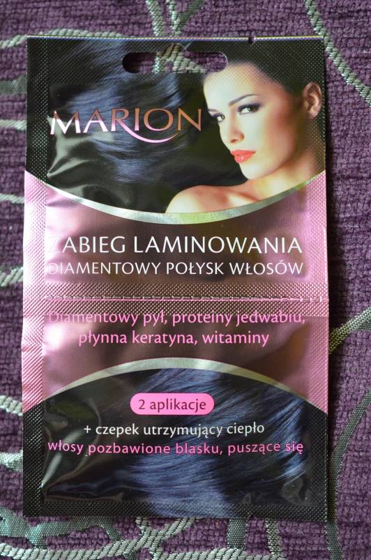 Marion Zabieg laminowania włosów, Diamentowy połysk włosów 