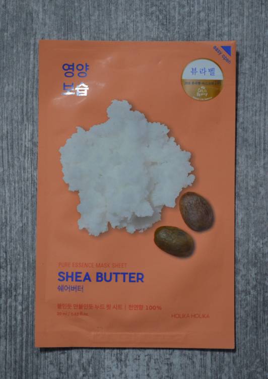 Holika Holika Maska do twarzy w płacie, Pure Essence, Shea Butter