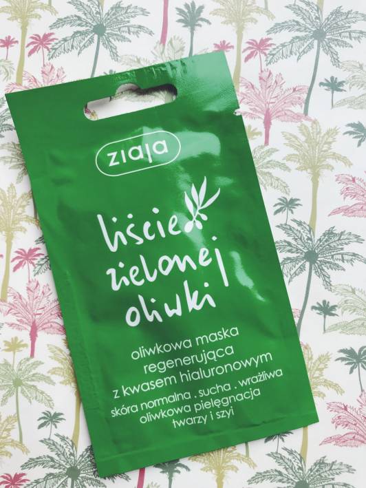 Ziaja maseczka liscie zielonej oliwki