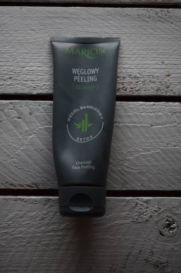 Marion Węglowy peeling do twarzy, Detox, Węgiel bambusowy