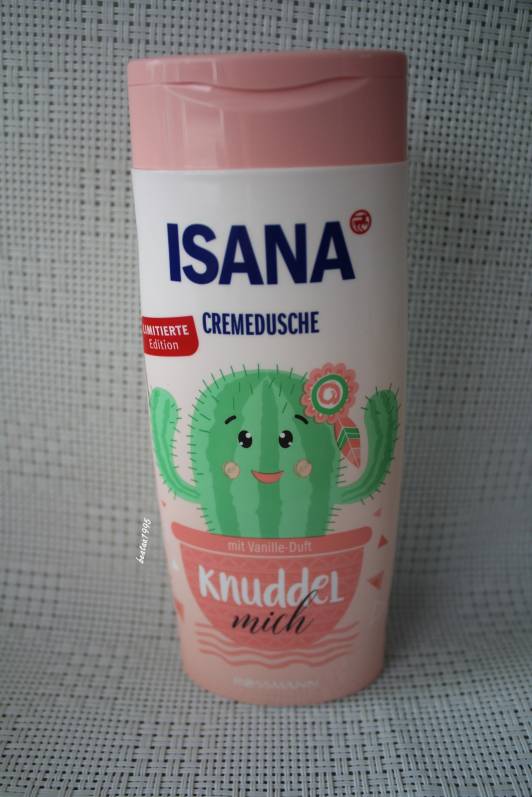 Isana Kremowy żel pod prysznic, Knuddel mich, Wanilia