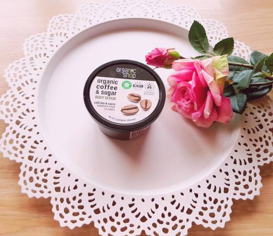 Organic Shop Scrub do ciała, Kawa i cukier