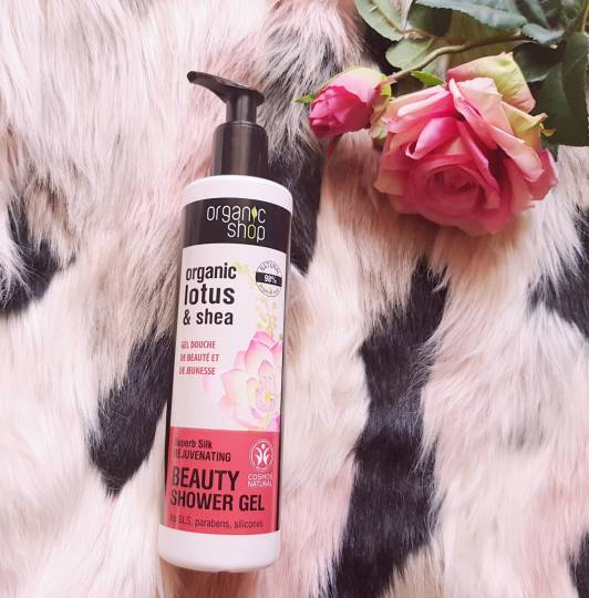 Organic Shop Żel pod prysznic, Jedwabna rozkosz 