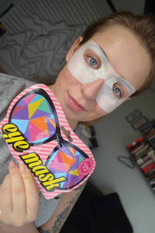 bling pop eye mask
