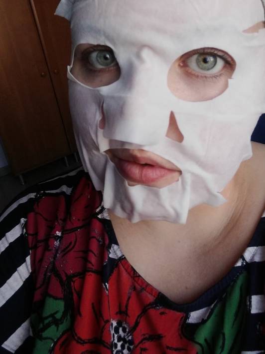 maseczka Isana mięta refresh 