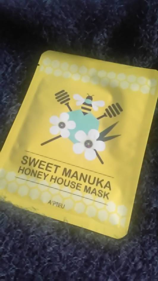 Maska do twarzy w płacie, Sweet Manuka Honey House Mask