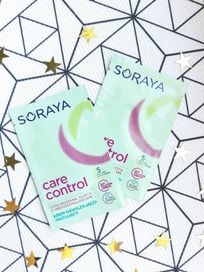 Soraya Care Control, Krem nawilżająco-matujący do twarzy, Cera mieszana, tłusta z niedoskonałościami, 5 kwasów owocowych