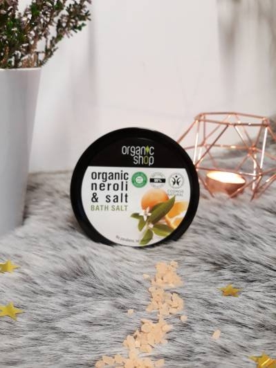 Organic Shop Sól do kąpieli, Kwiat pomarańczy