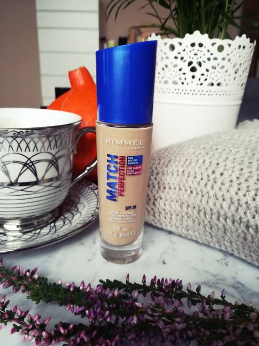 Rimmel Match Perfection, Podkład do twarzy, nr 100 Ivory