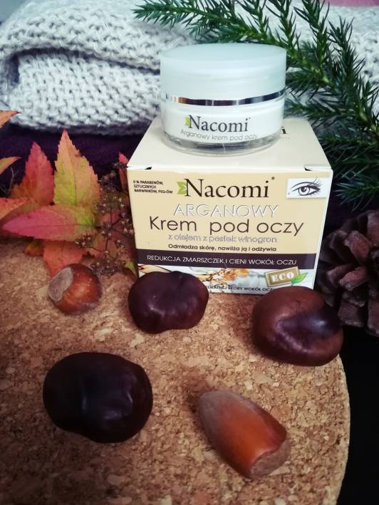 Nacomi, arganowy krem pod oczy
