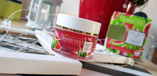 Bielenda Juicy Jelly Mask, Maseczka do twarzy, Arbuz i Aloes
