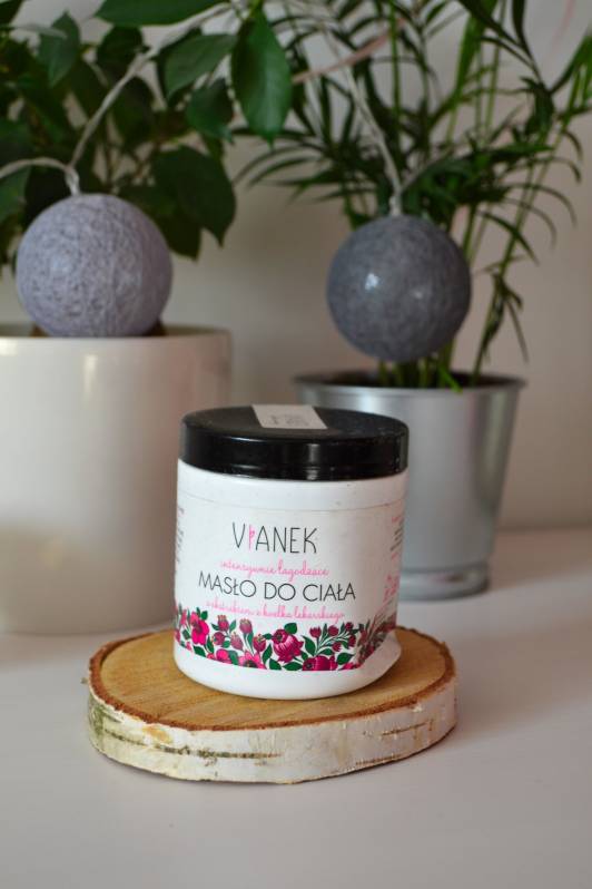 Vianek Intensywnie łagodzące masło do ciała z ekstraktem z kozłka lekarskiego