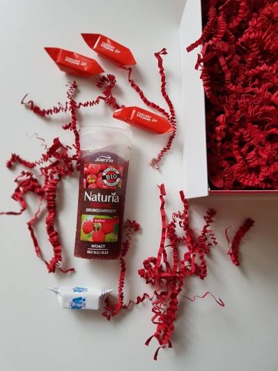 Joanna Naturia, Peeling gruboziarnisty, malina