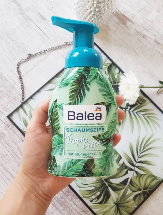 Balea Pianka do rąk, Tropic Green